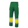 Pantalón Velilla bicolor alta visibilidad